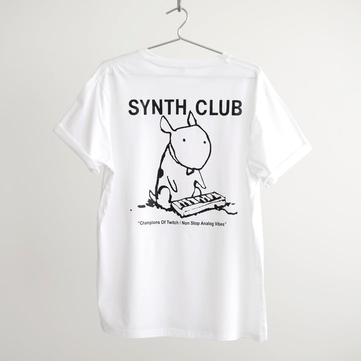 Synth Club Tee (White)