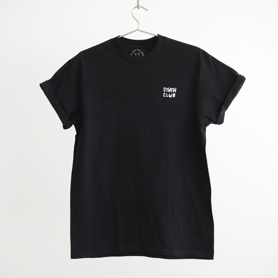 Synth Club Tee (Black)