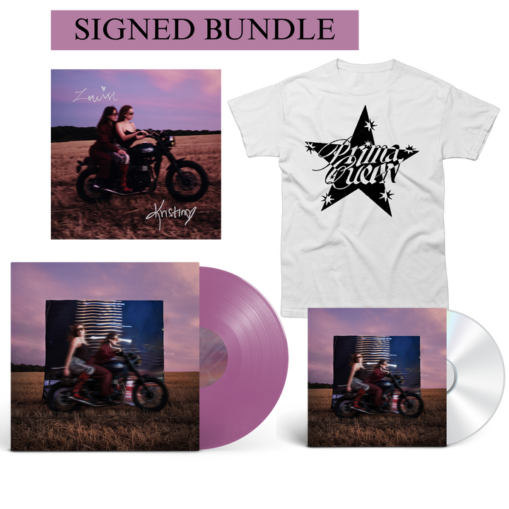 SIGNED Vinyl + CD + T-Shirt Bundle