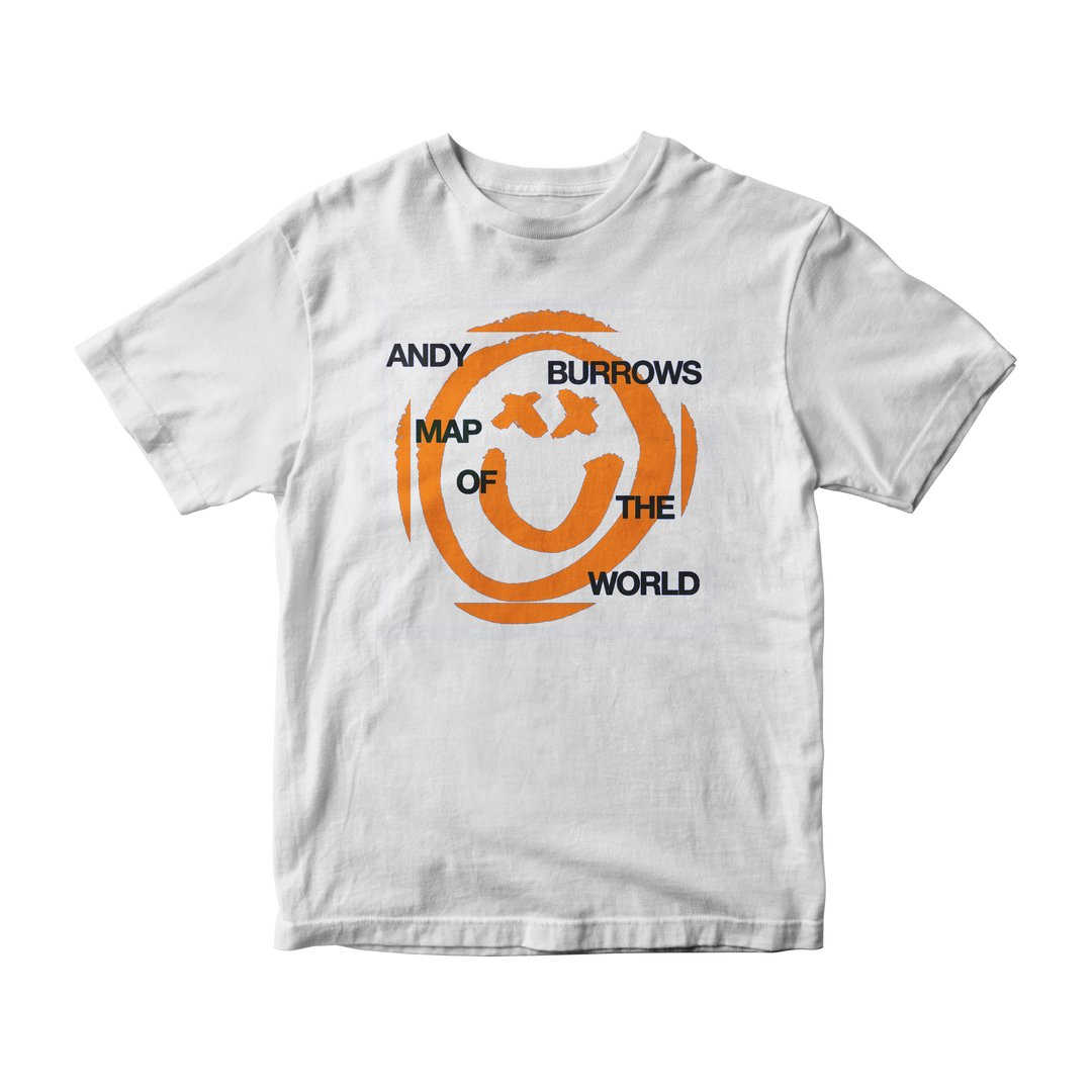 Map Of The World T-Shirt - White