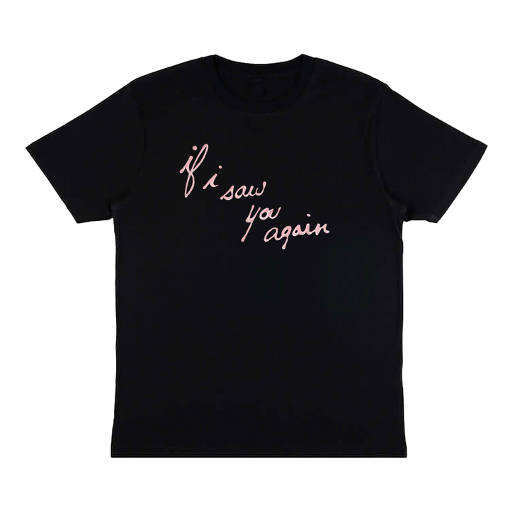If I Saw You Again | Black Tee