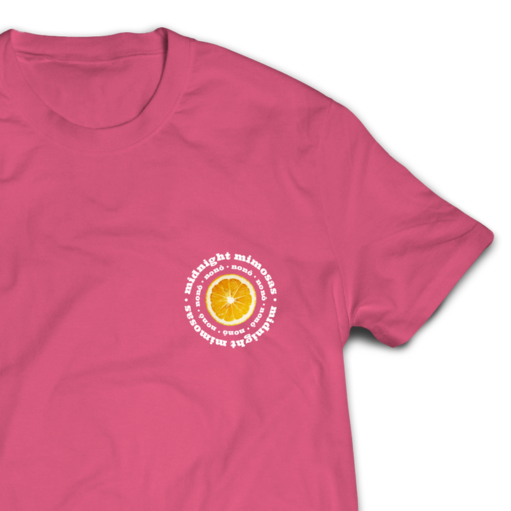 Midnight Mimosas - T-shirt (Pink)